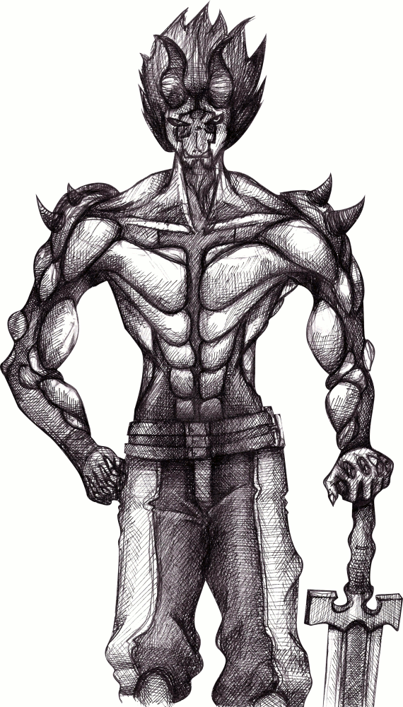 Demon Form Mephistopheles by Braxs69 on DeviantArt