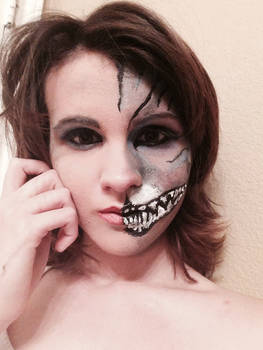 Cheshire Cat makeup