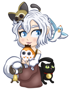 Final Fantasy XIV - Athella Stormedge Chibi