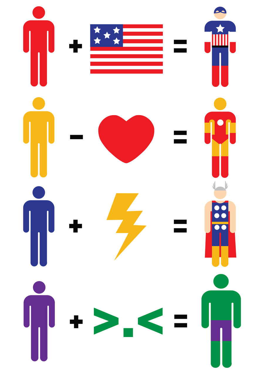 Avengers Maths by mattcantdraw