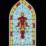 Stained Glass Iron Man Test