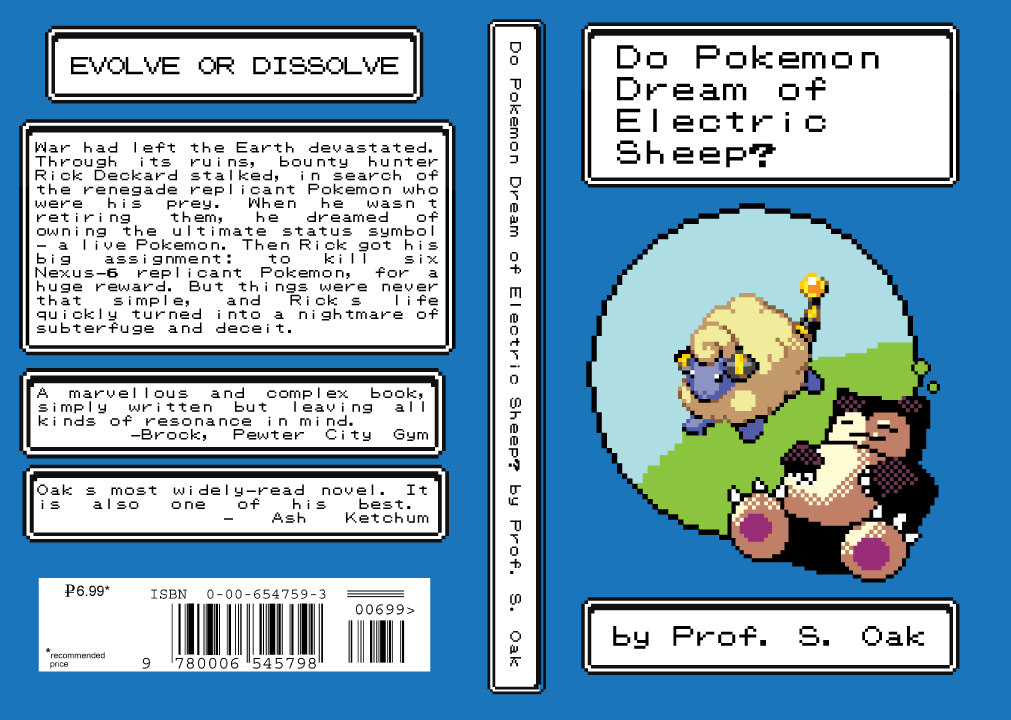 Do Pokemon Dream of Electric Sheep?