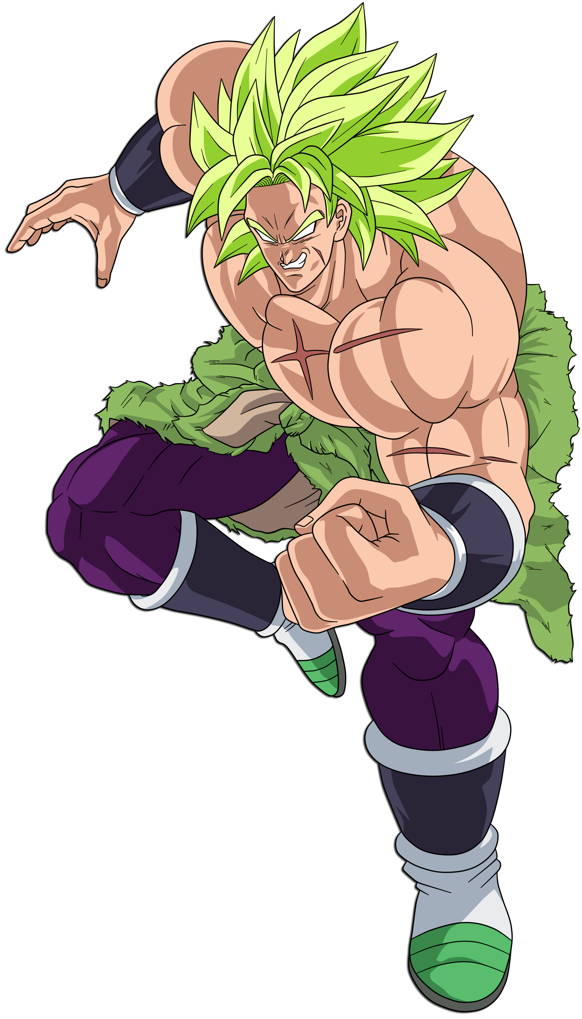 Broly Legendary Super Saiyan By Hirus4drawing On Deviantart