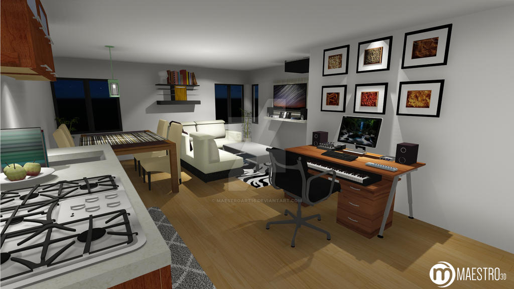 Interior Design1 by Maestroart16 on DeviantArt