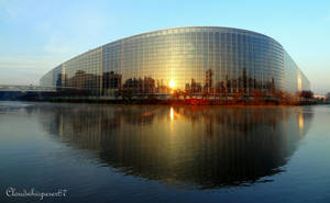 European Parliament by day - Strasbourg, France