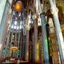Walking alone in the Sagrada Familia: priceless!