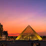 The Louvre Shining Pyramid at Dawn - Paris 2017