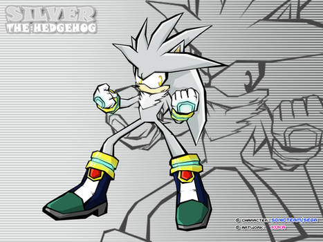 Silver in SonicBattle style