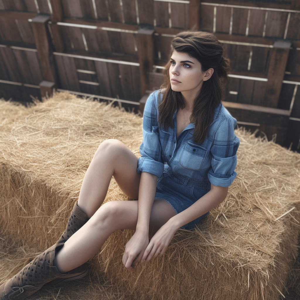 Farm girl by sizeisanillusion on DeviantArt