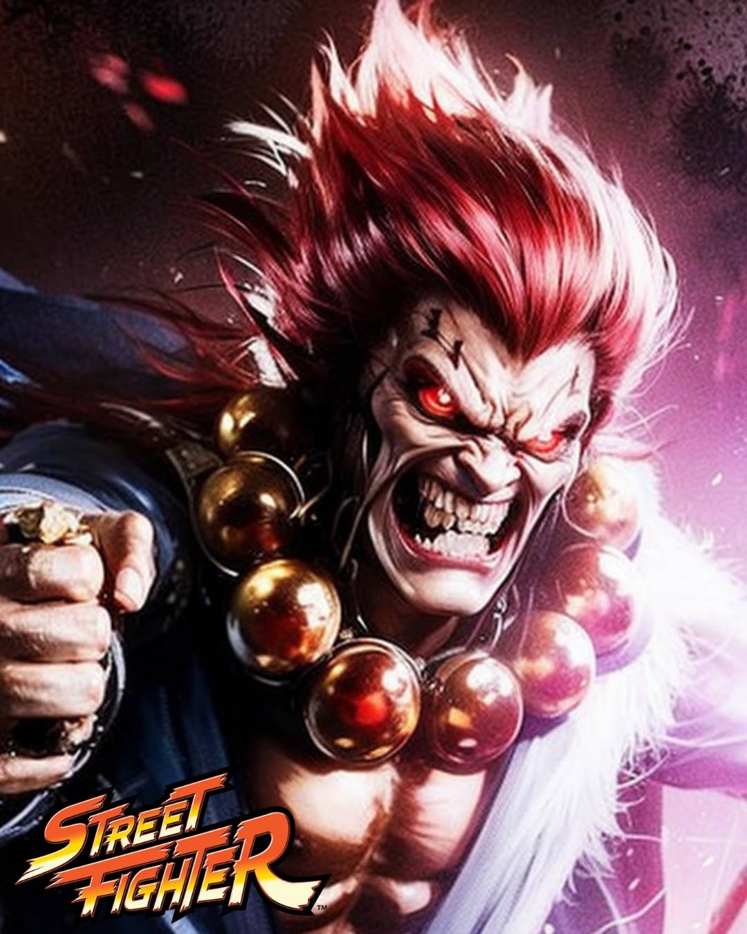 Street fighter IV - AKUMA by limandao on deviantART