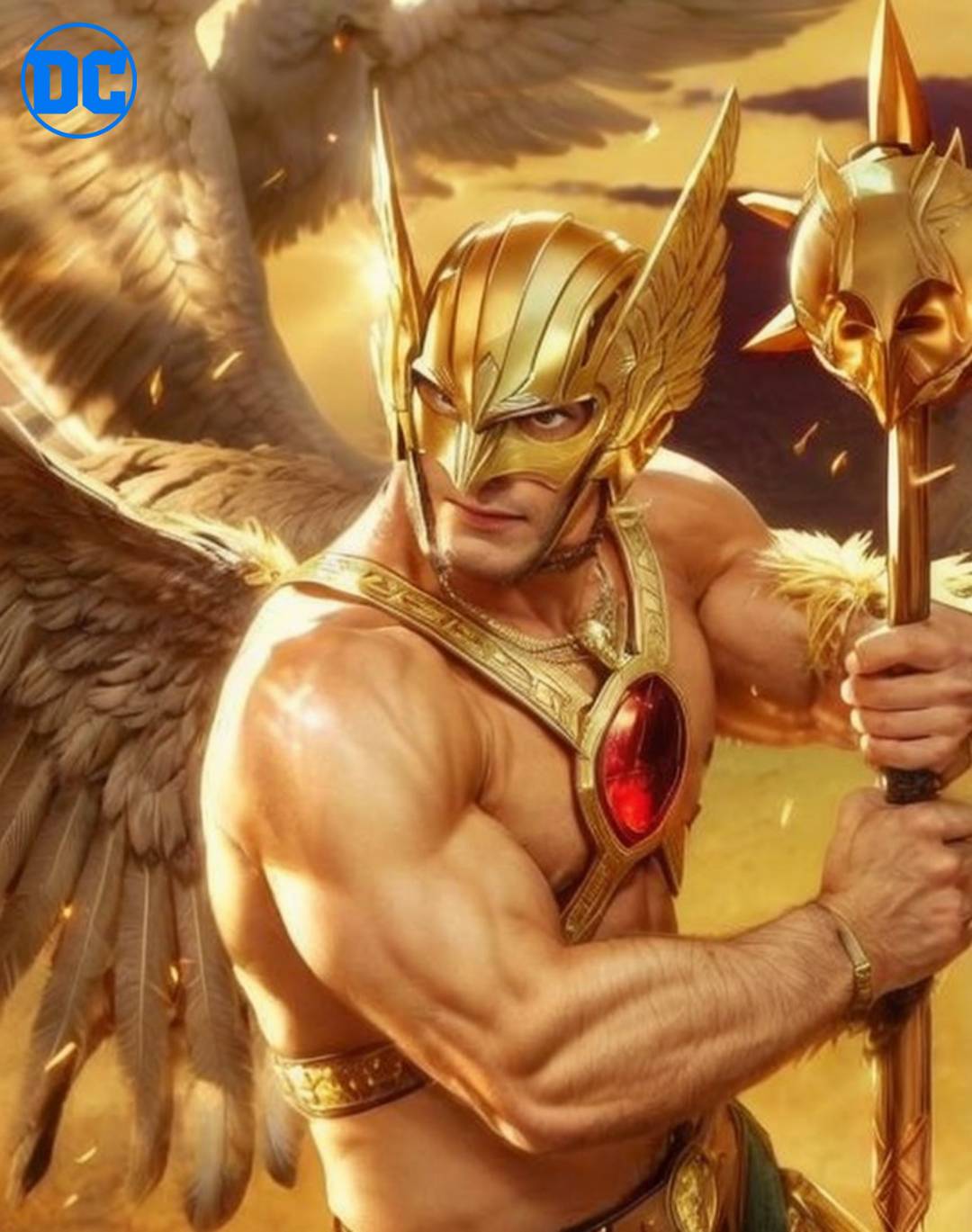 Hawkmn HAWKMAN (CARTER HALL) by RADITN3 on DeviantArt