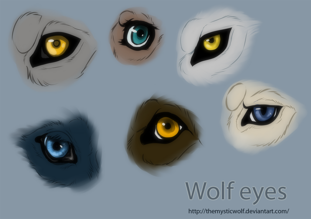 Wolf eyes by TheMysticWolf on DeviantArt