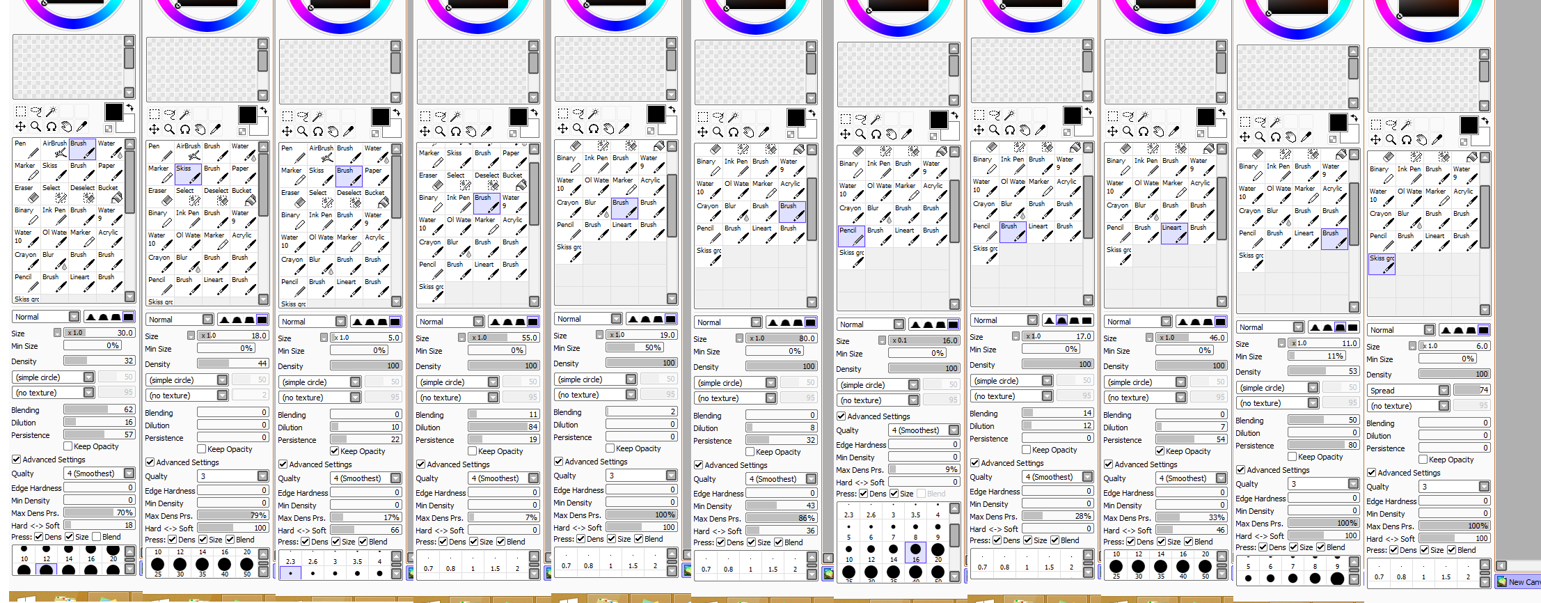 Sai settings