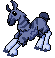 Chibi Blue Stripey Llama