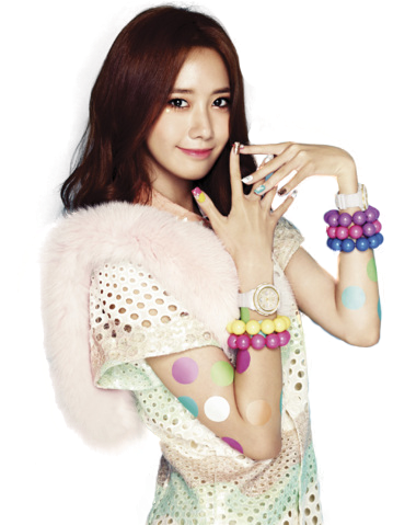 YoonA (SNSD) Casio Baby-G! png [render]