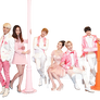 SHINee and f(x) png [render]