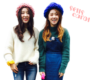 Gayoon and Sohyun (4MINUTE) png [render]