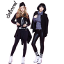 D.ana and New Sun (Sonamoo) png [render]