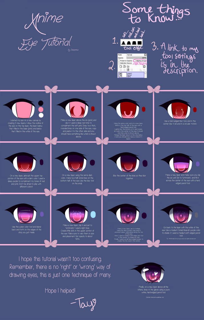 Anime Eye Tutorial by Iseanna on DeviantArt