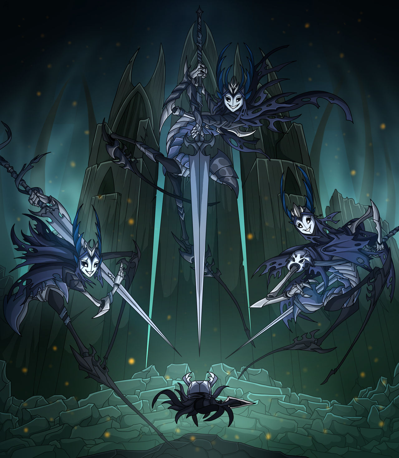 Hollow Knight Mantis Lords By TimeLordJikan On DeviantArt hollow-knight-mantis-lords-by-timelordjikan-on-deviantart