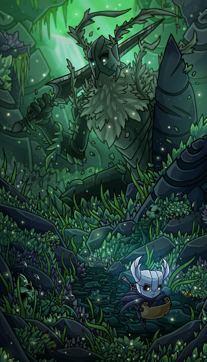 Hollow Knight - Greenpath by TimeLordJikan on DeviantArt