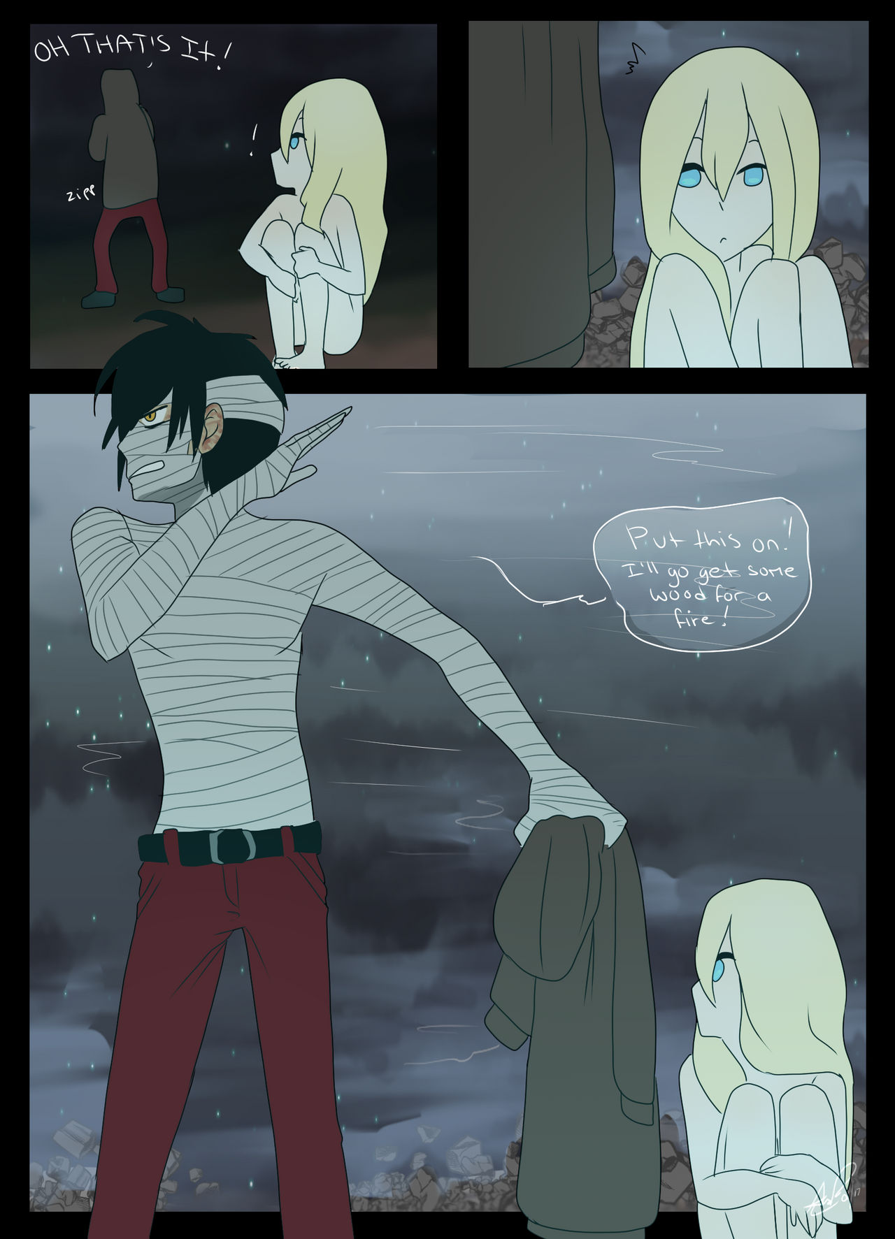 Zack's Hoodie: Part 4 by ARSugarPie on DeviantArt