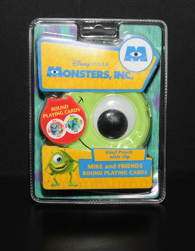 Monsters Inc. Round Playing Cards by TheAmiableAmasser on DeviantArt