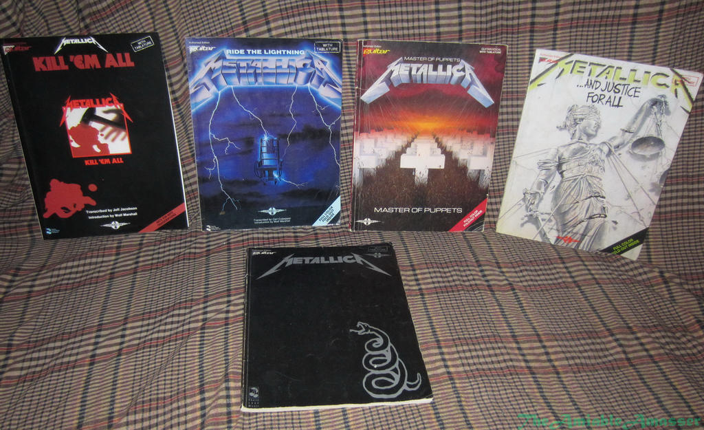 Metallica Guitar Sheet Music by TheAmiableAmasser on DeviantArt