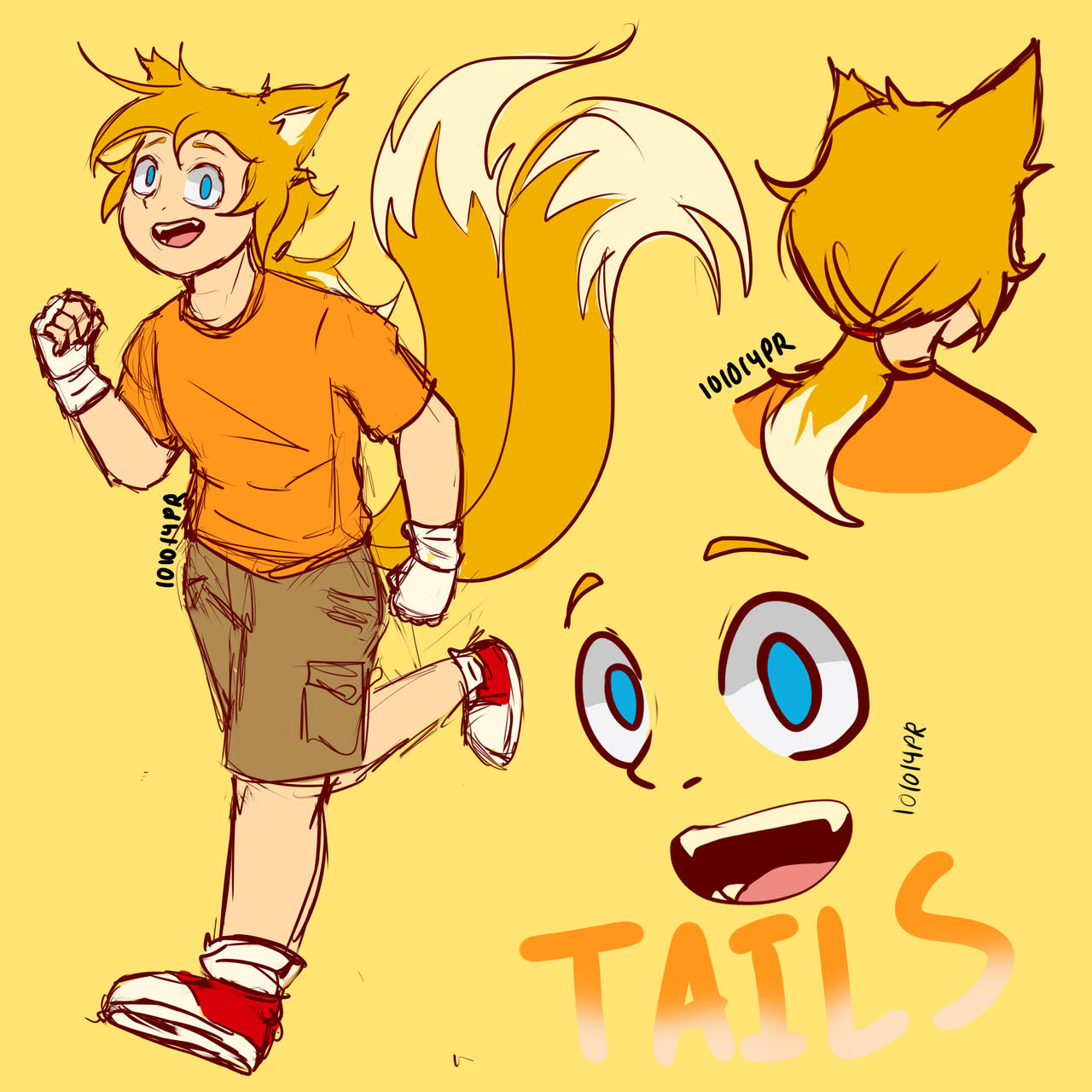 Tails human by 101014pr on DeviantArt