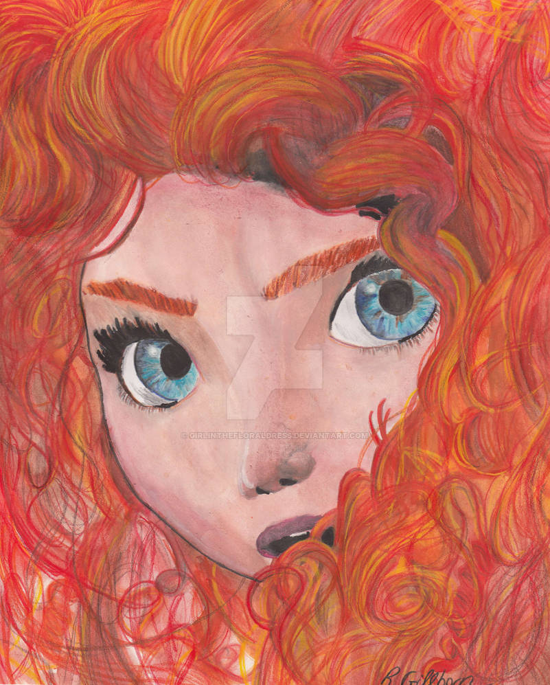 Merida by girlinthefloraldress on DeviantArt