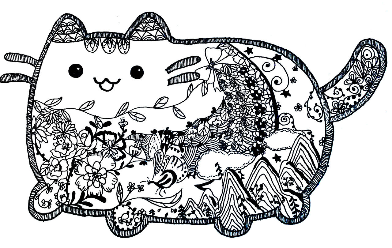 picture Cute Pusheen Cute How To Draw A Cat cute pusheen cat by mimidraw360 on