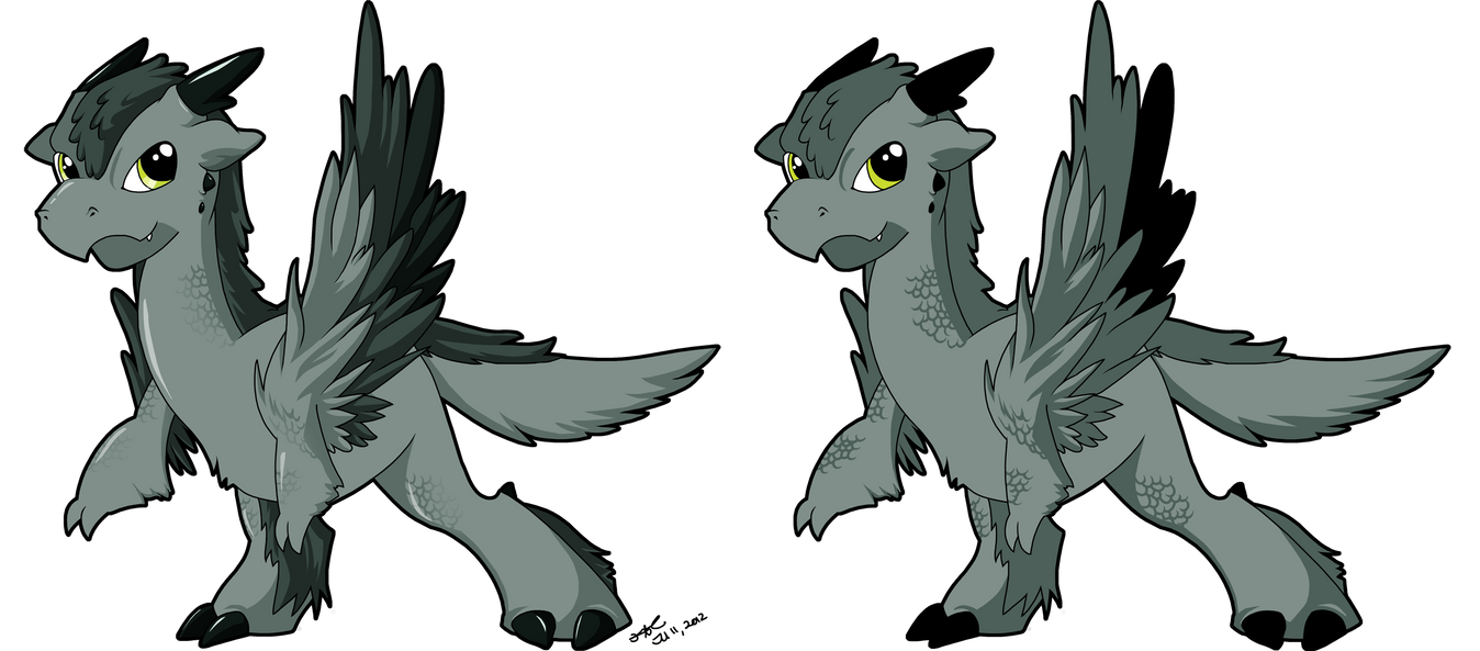 Mora the Dragon by kavic