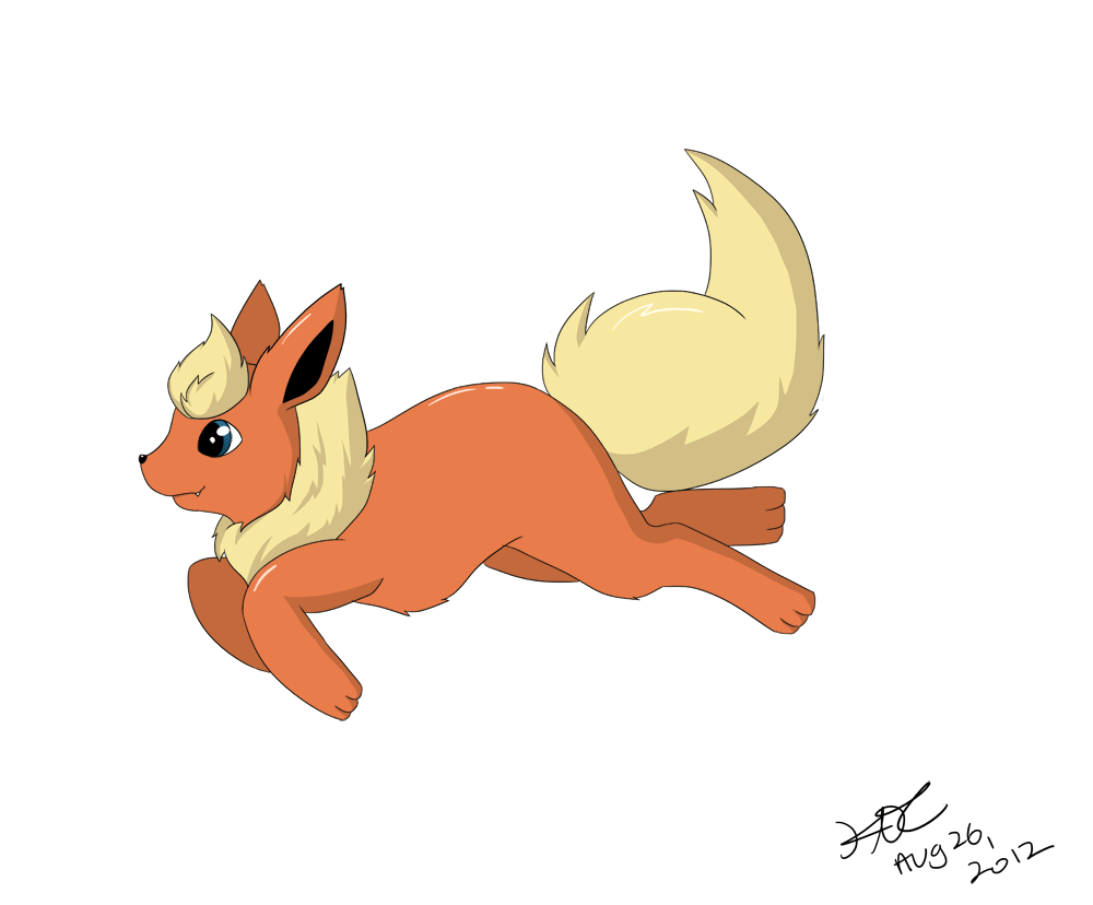 Day 04 - Favourite Eevolution: Flareon