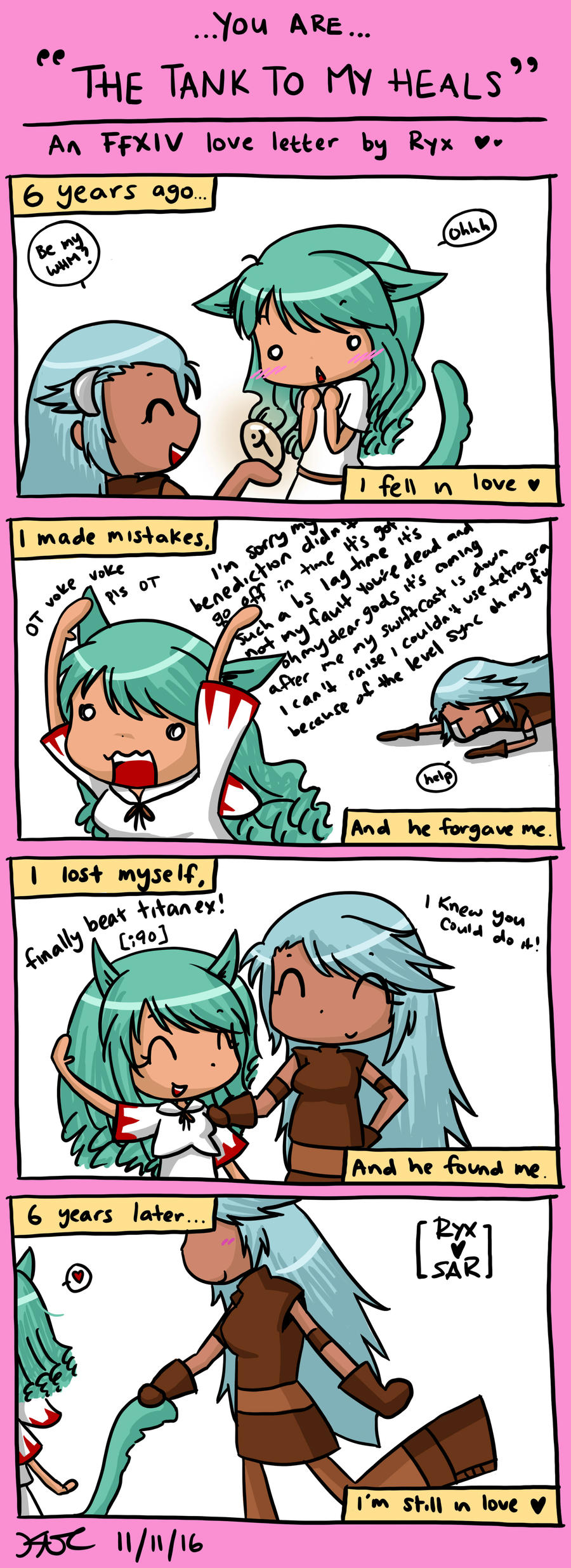 The Tank to My Heals by kavic