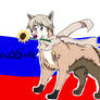 Hetalia wolfs:.Russia:.