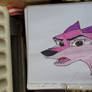 Queen Vicki (Me) The Pink Wolf-Dog 6