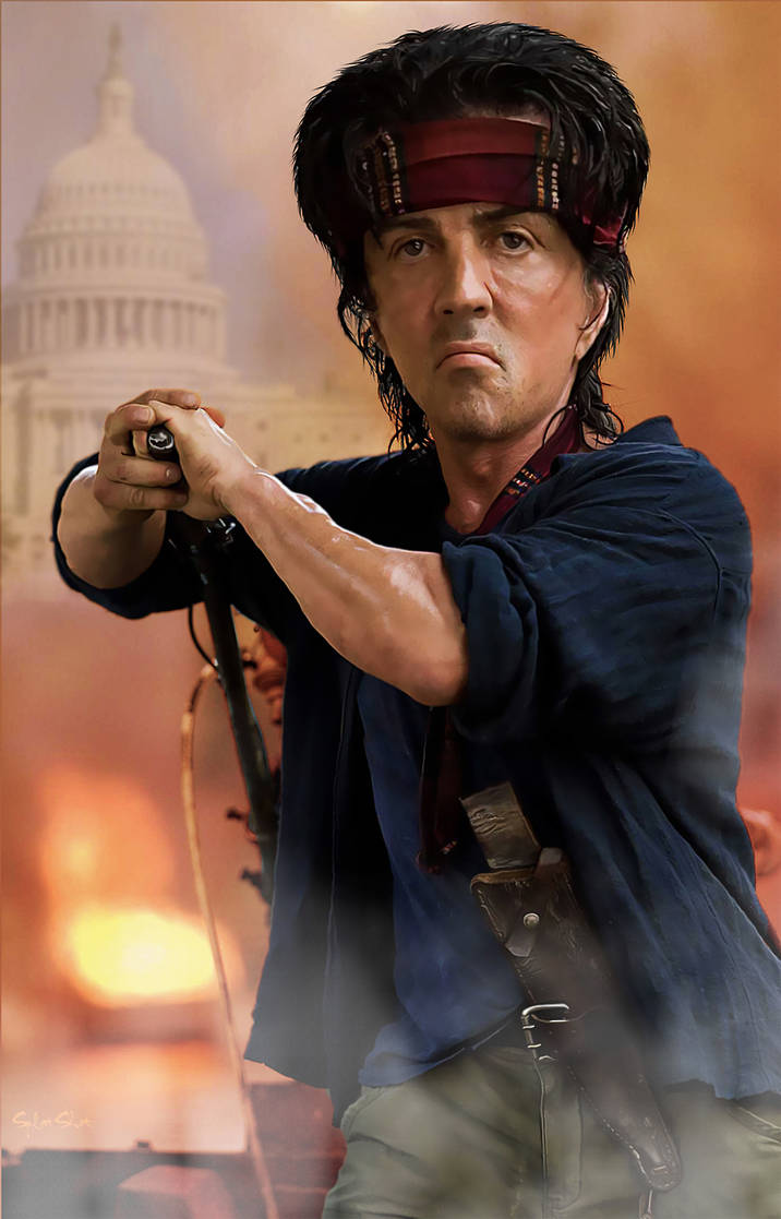 George Washington Rambo Rambo Does Washington by Splat-Shot on DeviantArt