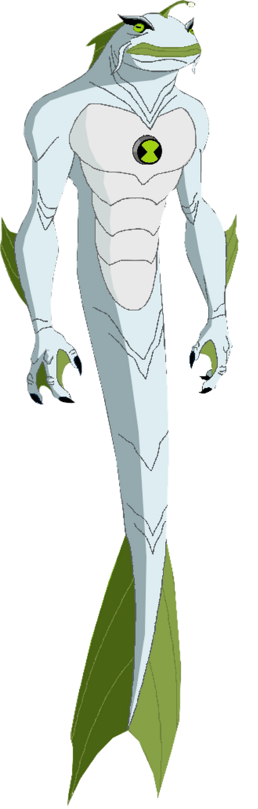 Ben 10: Ultimate Alien - Ripjaws (Colored Version) by MasterOfAU on ...