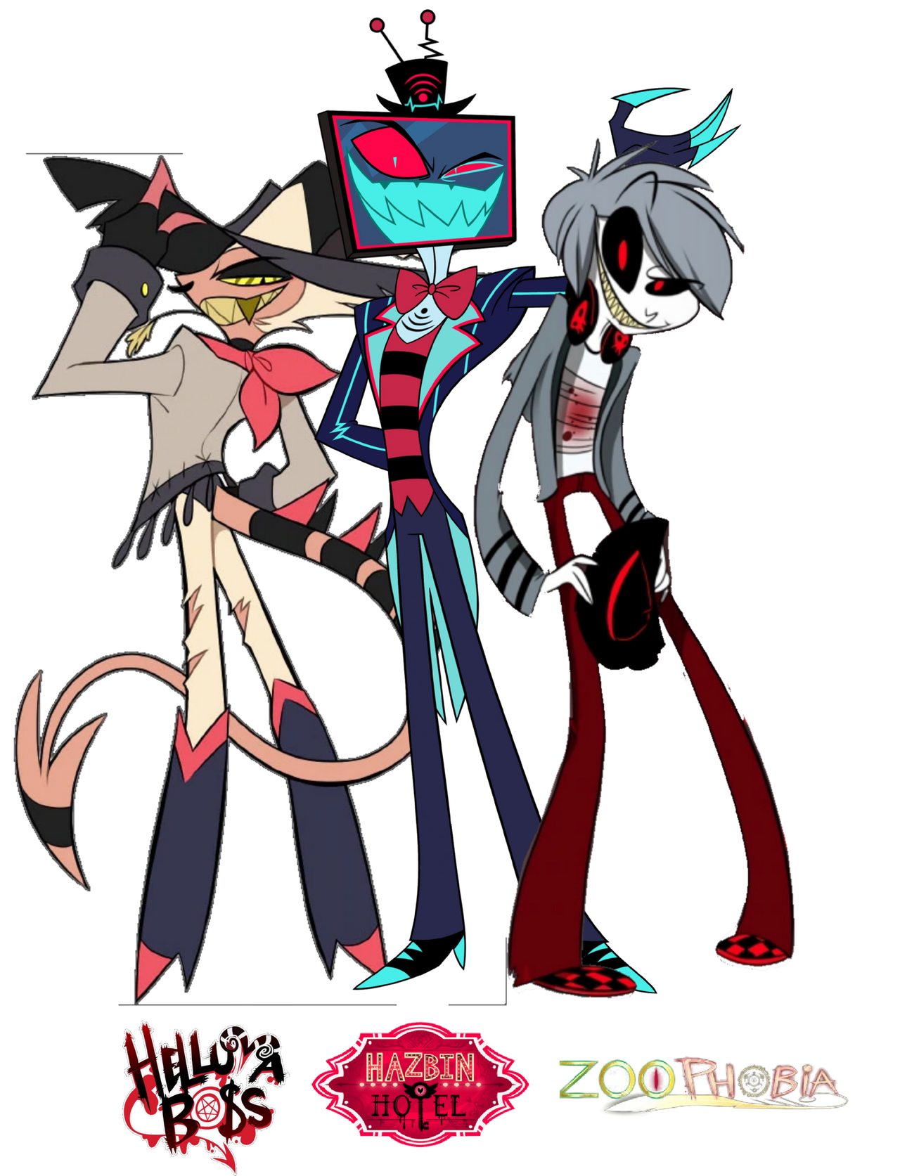 Evil Multitrix My Evil Trio by MasterOfAU on DeviantArt