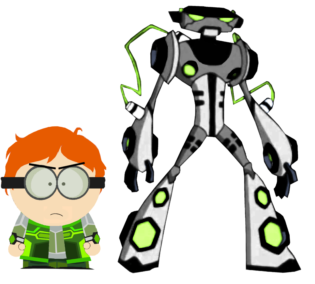Technoit with Bot by MasterOfAU on DeviantArt