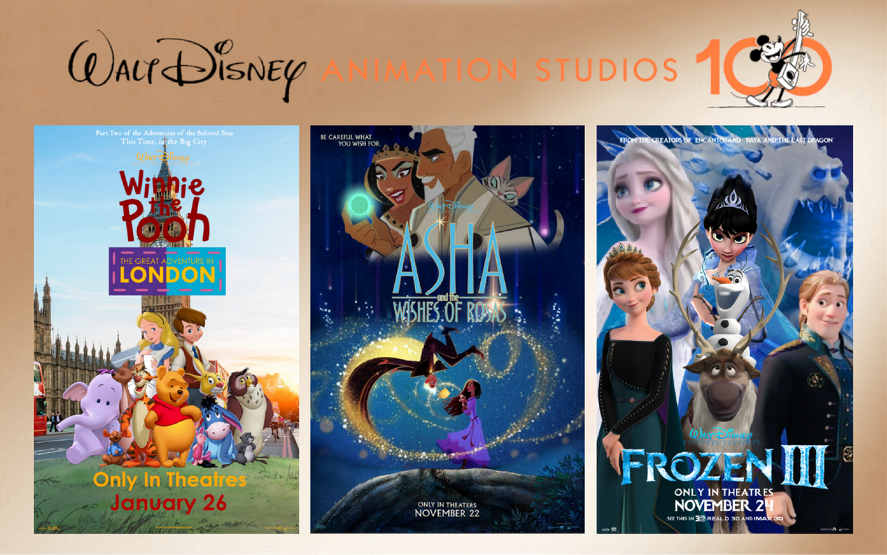 Walt Disney Animation Studios Movies for 2023 (AU) by MasterOfAU on ...