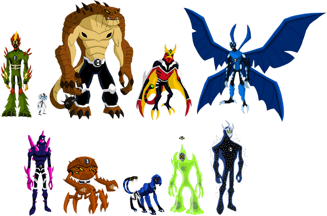 Alien Force's Aliens in OS Style by MasterOfAU on DeviantArt