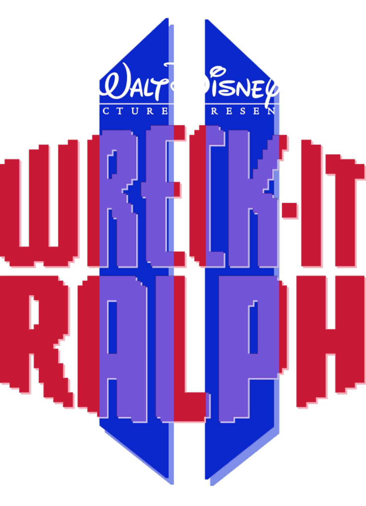 Wreck Ralph Ralphlogo Wreck-It Ralph ll (2018) Logo by MasterOfAU on DeviantArt