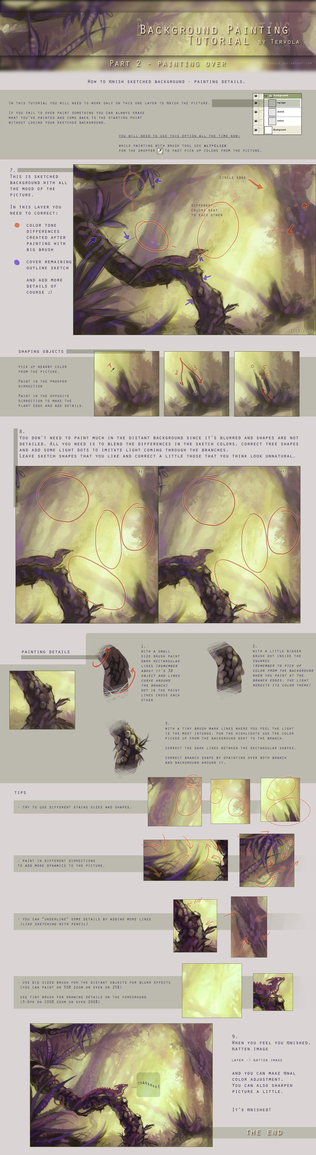 Background Tutorial 2 by Tervola on DeviantArt