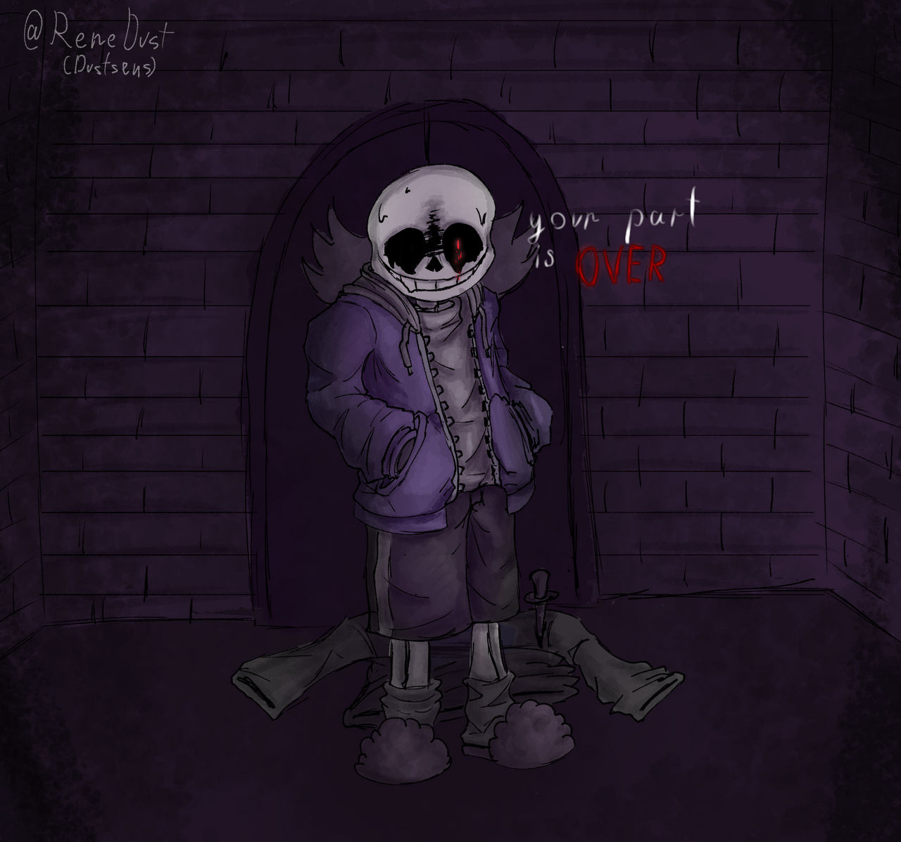Ruin Dust Sans By Dustsens On DeviantArt ruin-dust-sans-by-dustsens-on-deviantart