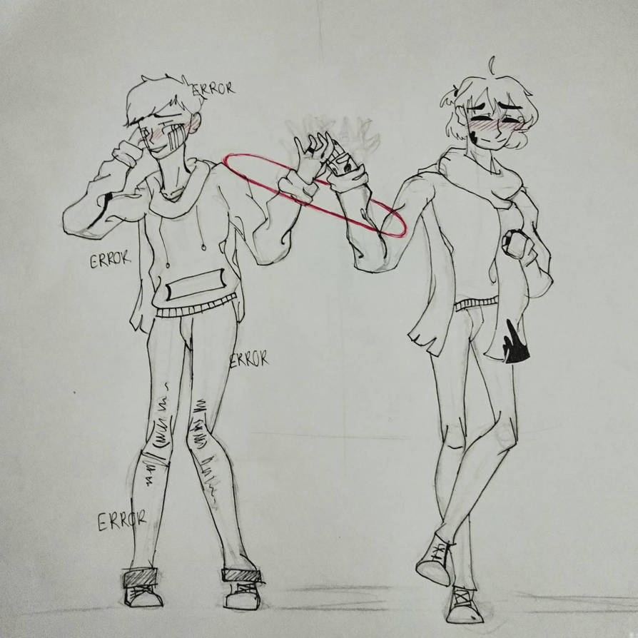 Ink x Error (Human) by GE-N-RE on DeviantArt