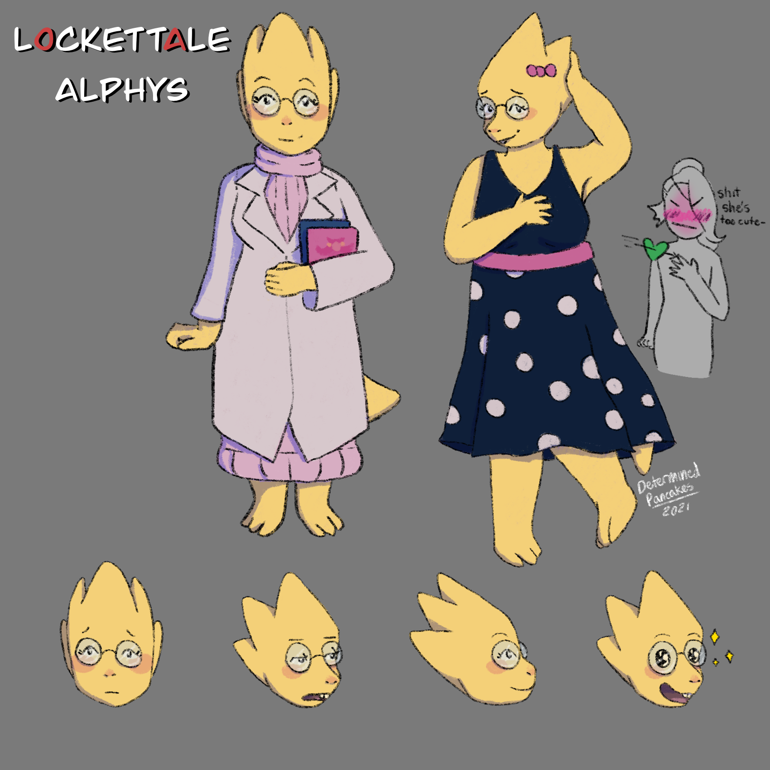 LocketTale Alphys