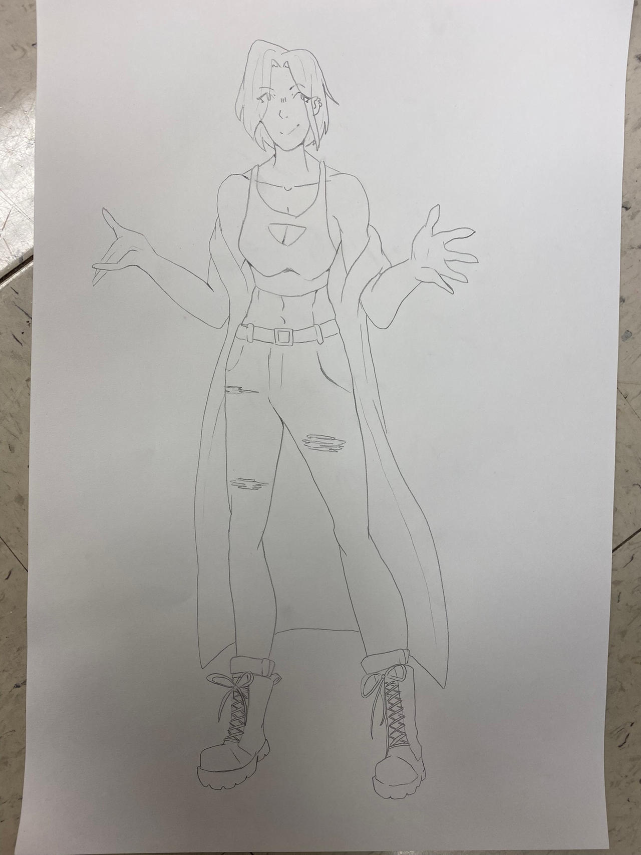 School Artwork Croquis