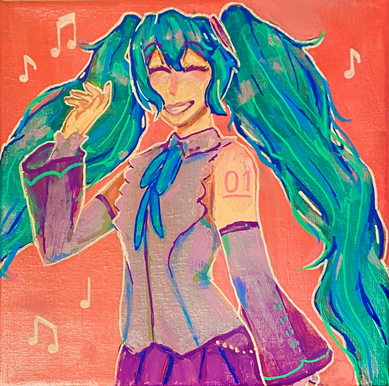Miku Painting