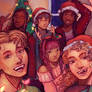 Merry Christmas From My OCs
